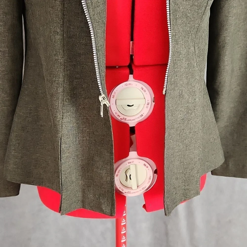 Womens zip up blazer - Picture 6 of 13